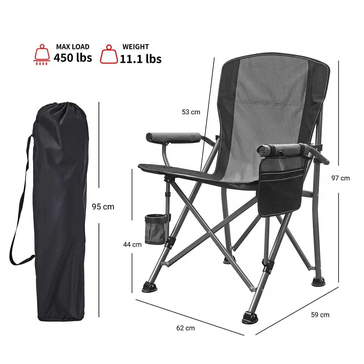 كرسي تخييم قابل للطي - folding camping chair