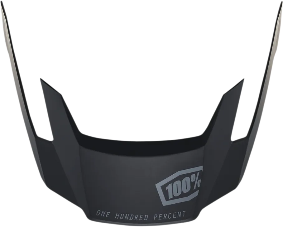 100% Altec Visor - Black - XS/S 89025-00001