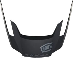 100% Altec Visor - Black - XS/S 89025-00001