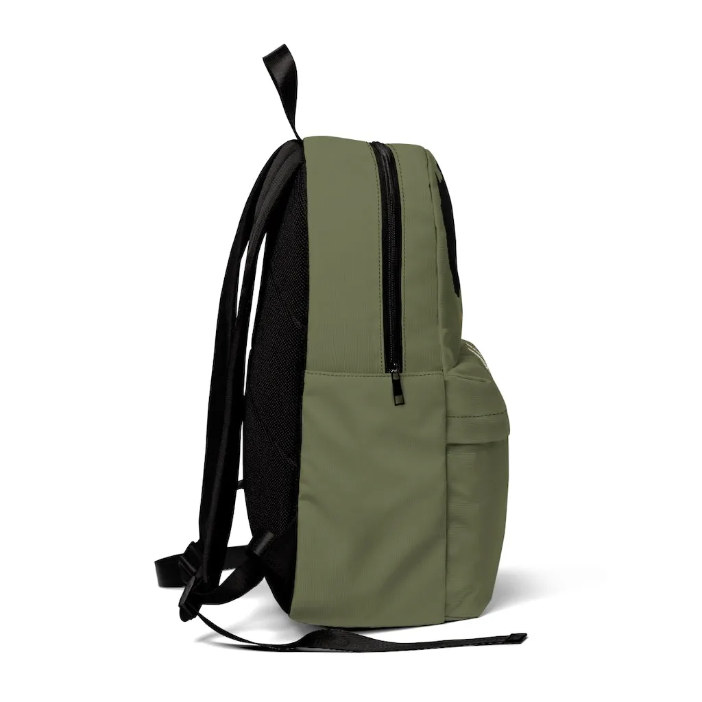 African Backpack Female Black hair