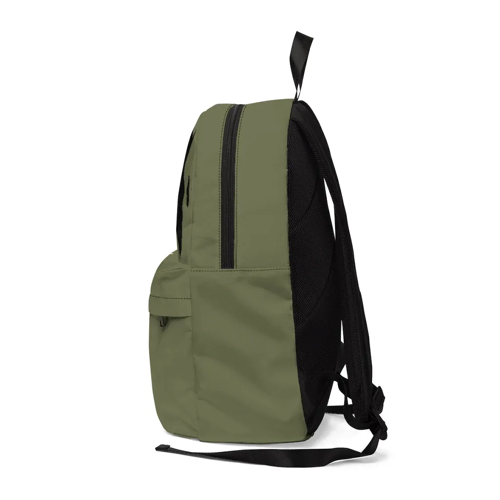 African Backpack Female Black hair