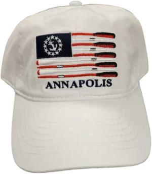 Annapolis Oars Flag Hat