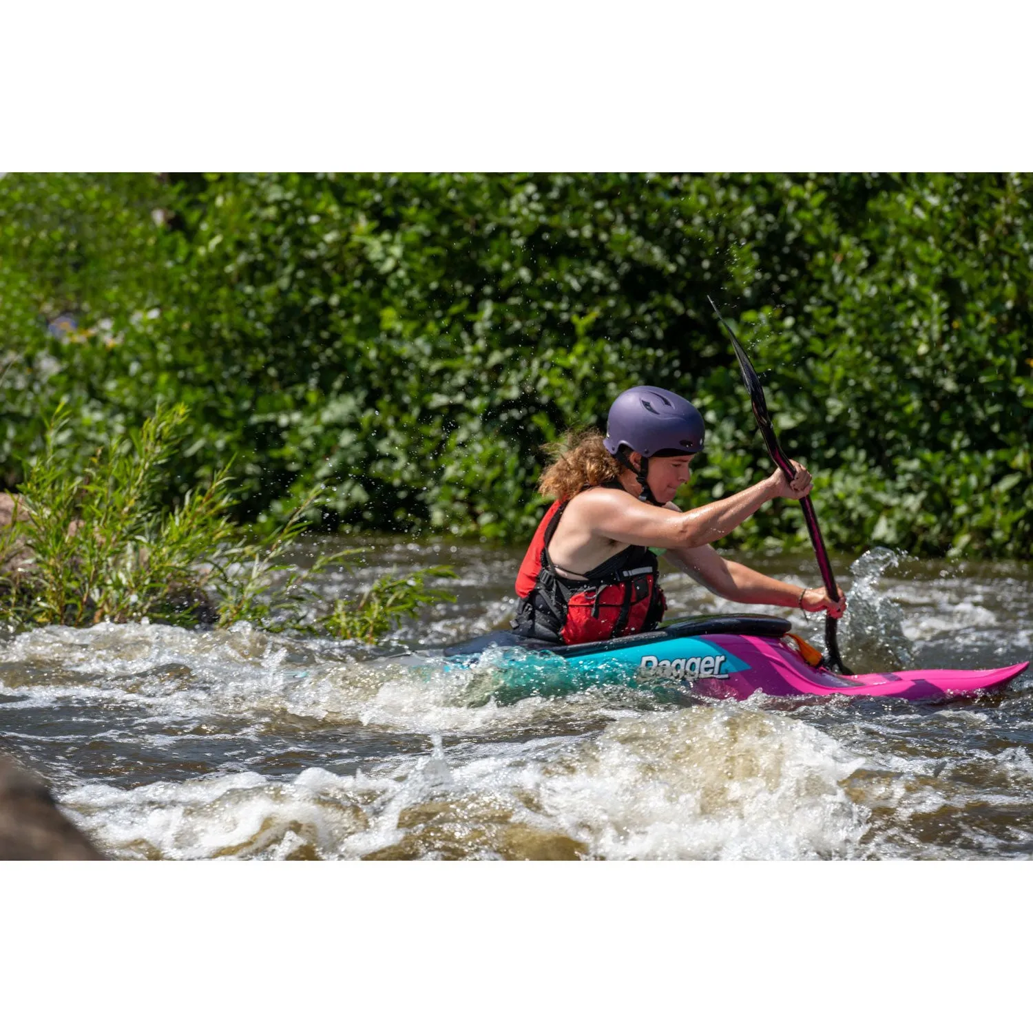 Aqua-Bound Aerial Major Carbon Bent Shaft 1-Piece Kayak Paddle