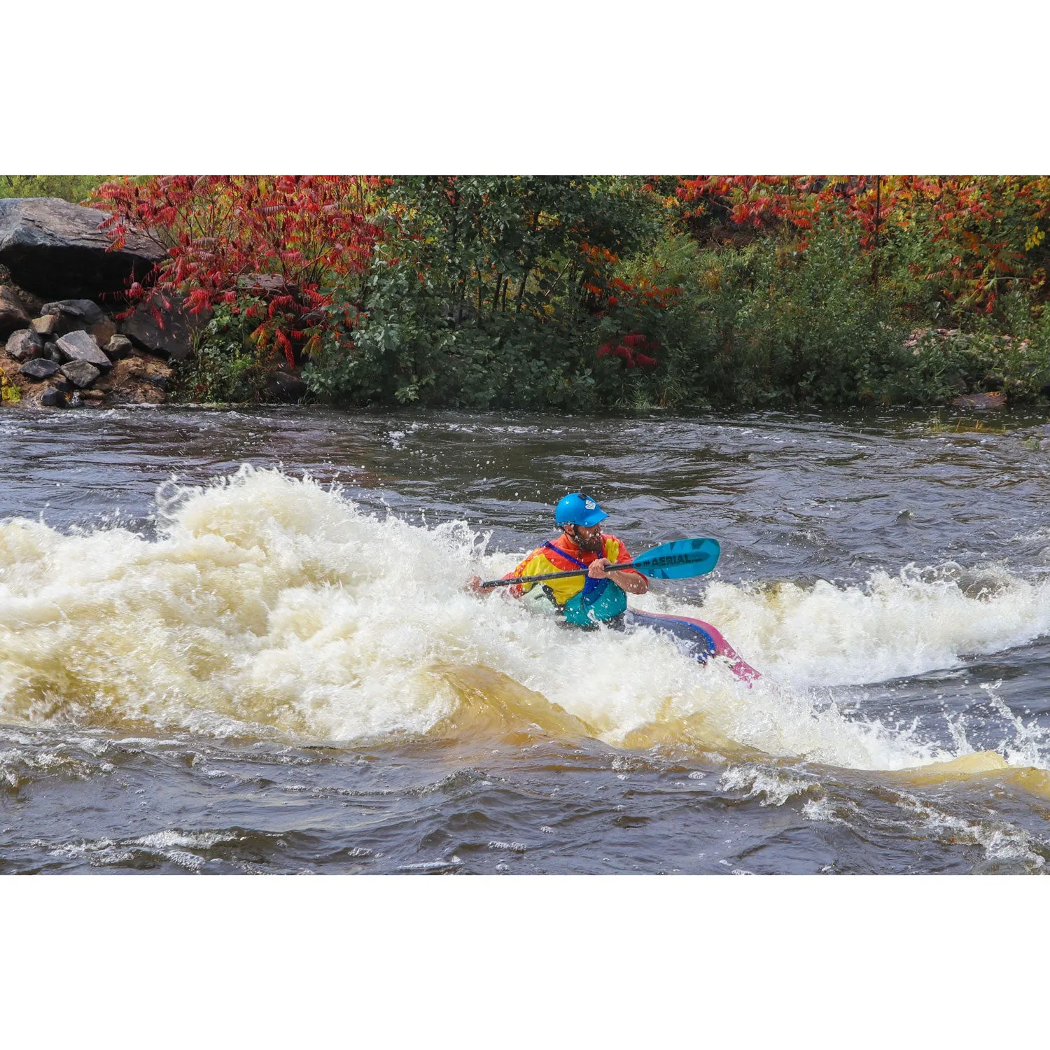 Aqua-Bound Aerial Major Fiberglass Straight Shaft 1-Piece Kayak Paddle