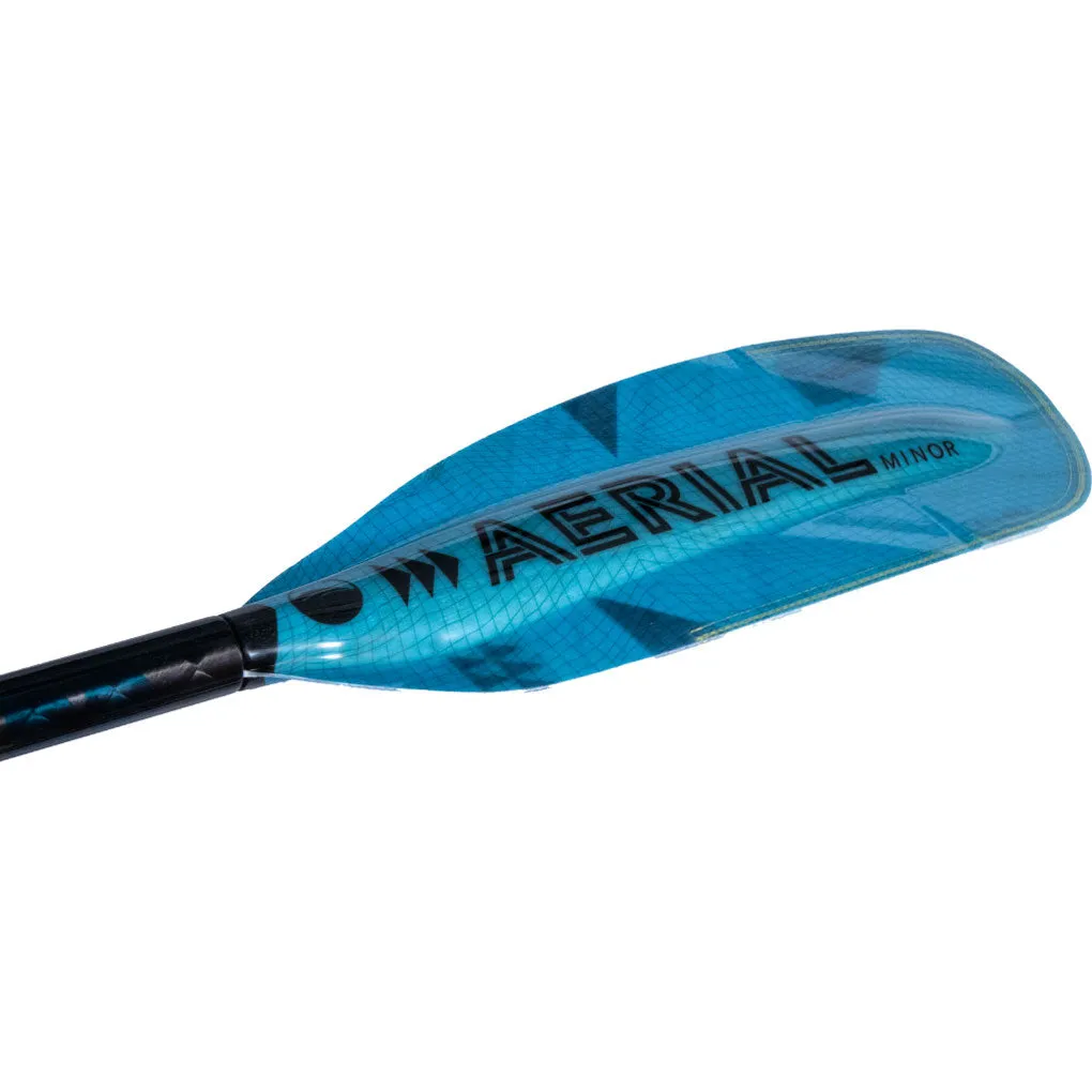 Aqua-Bound Aerial Minor Fiberglass Bent Shaft 1-Piece Kayak Paddle