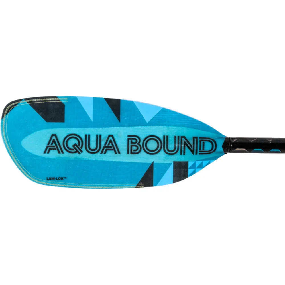 Aqua-Bound Aerial Minor Fiberglass Bent Shaft 1-Piece Kayak Paddle