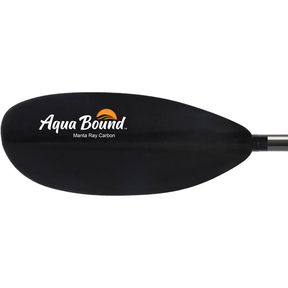 Aqua-Bound Manta Ray Carbon Posi-Lok 2-Piece Kayak Paddle