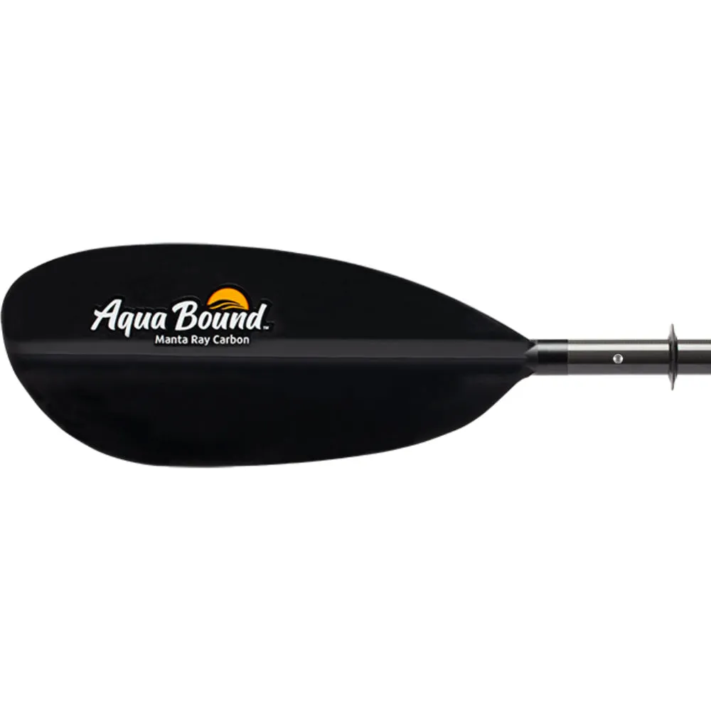 Aqua-Bound Manta Ray Carbon Posi-Lok 4-Piece Kayak Paddle