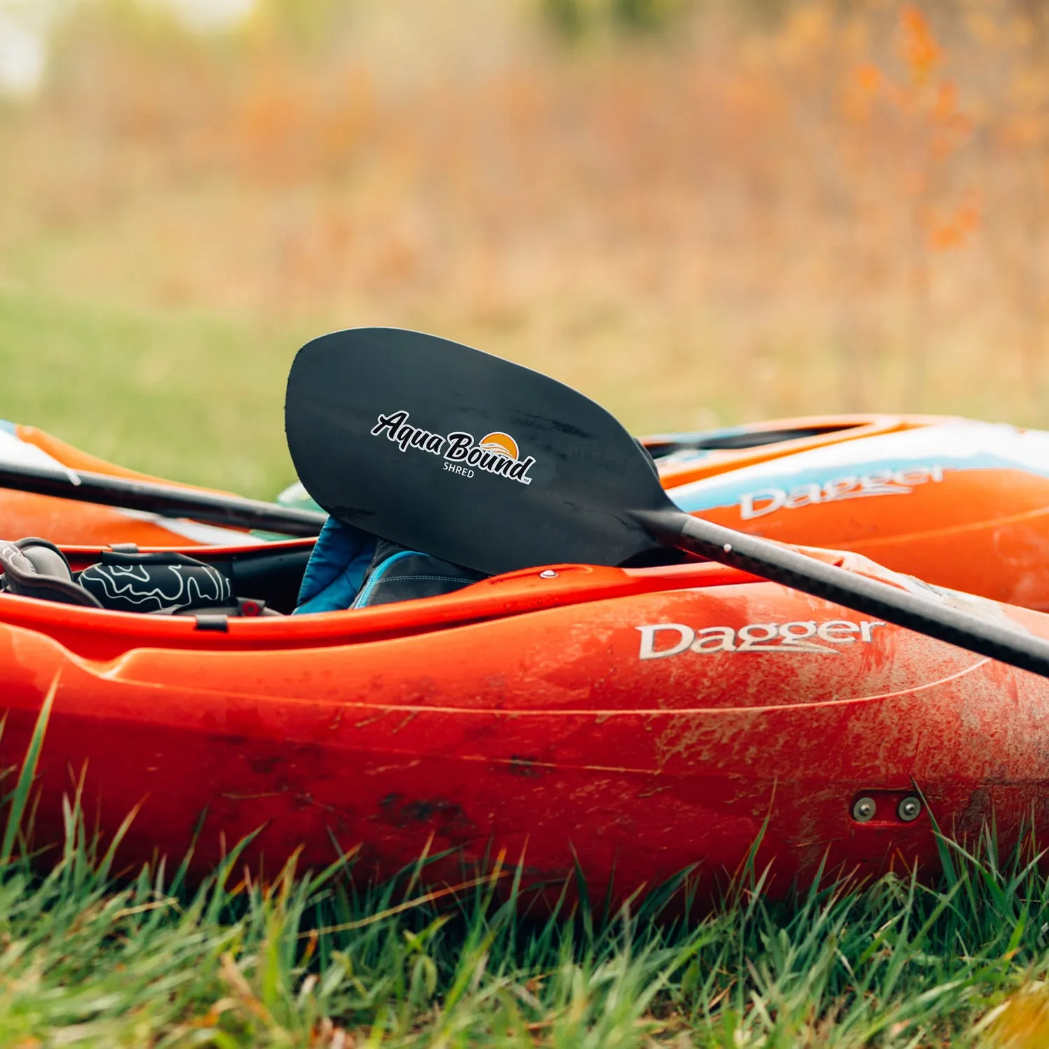 Aqua Bound Shred Carbon 4-Piece Whitewater Kayak Paddle