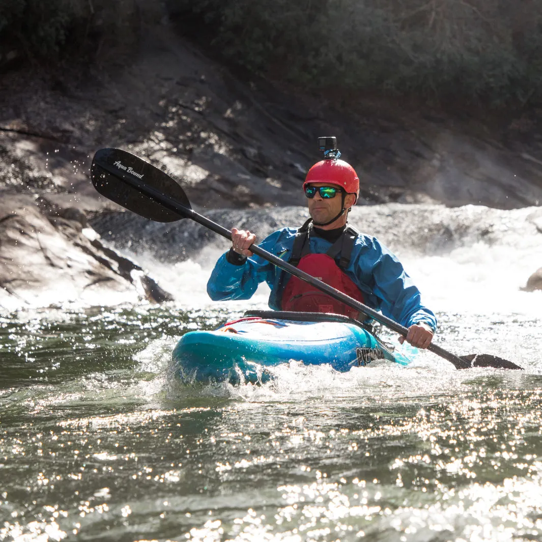 Aqua-Bound Shred Carbon Whitewater 1-Piece Kayak Paddle (Closeout)