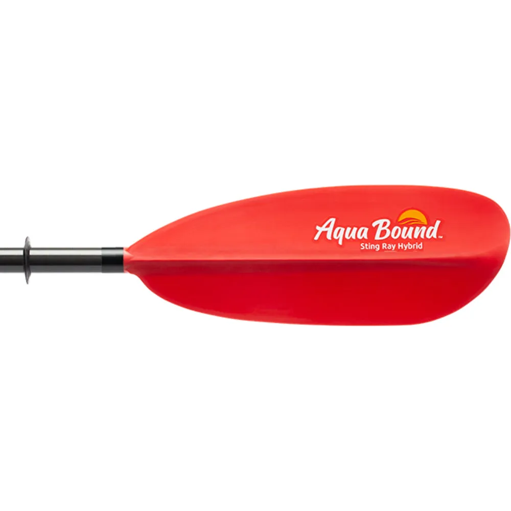 Aqua-Bound Sting Ray Hybrid Posi-Lok 2-Piece Kayak Paddle