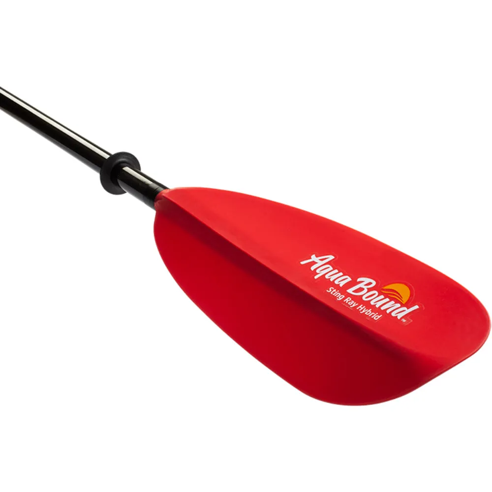 Aqua-Bound Sting Ray Hybrid Posi-Lok 2-Piece Kayak Paddle