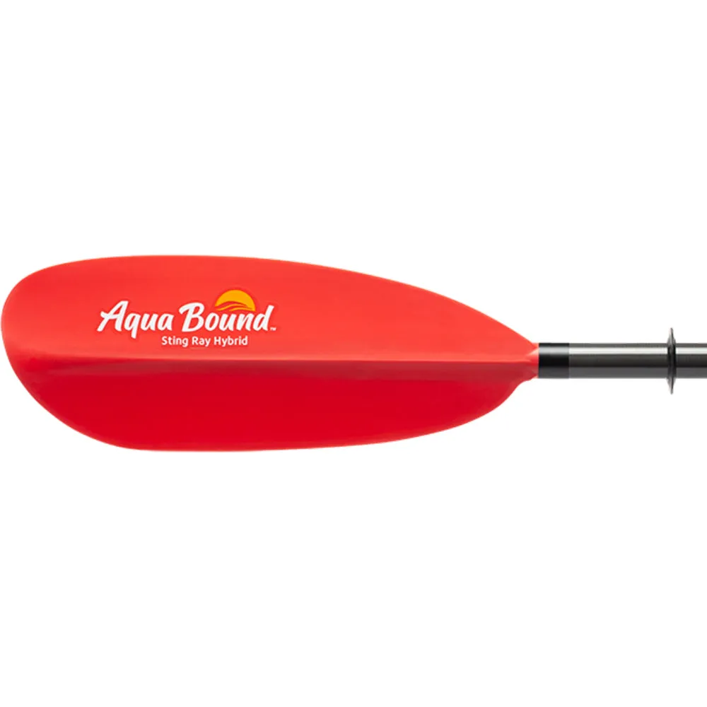 Aqua-Bound Sting Ray Hybrid Posi-Lok 2-Piece Kayak Paddle