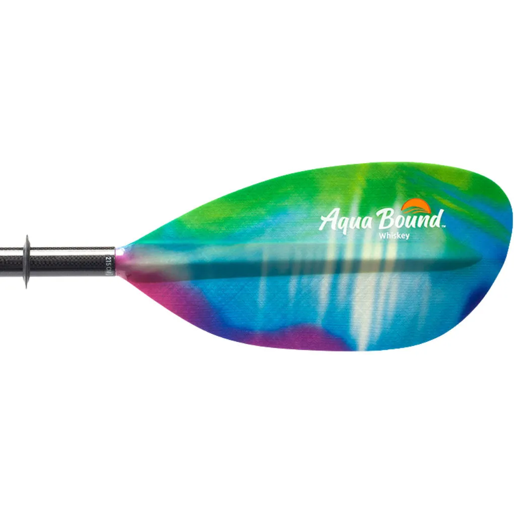 Aqua Bound Whiskey Fiberglass Bent Shaft 2-Piece Kayak Paddle