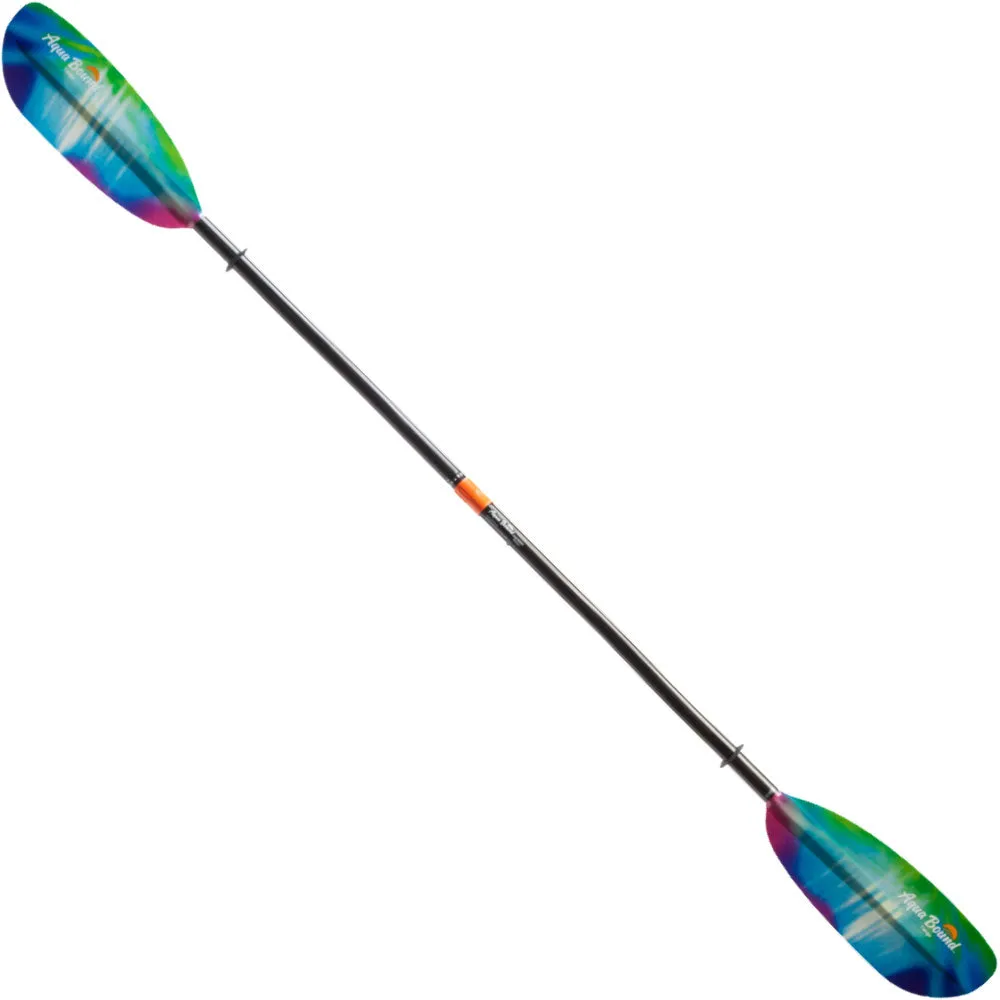 Aqua Bound Whiskey Fiberglass Bent Shaft 2-Piece Kayak Paddle