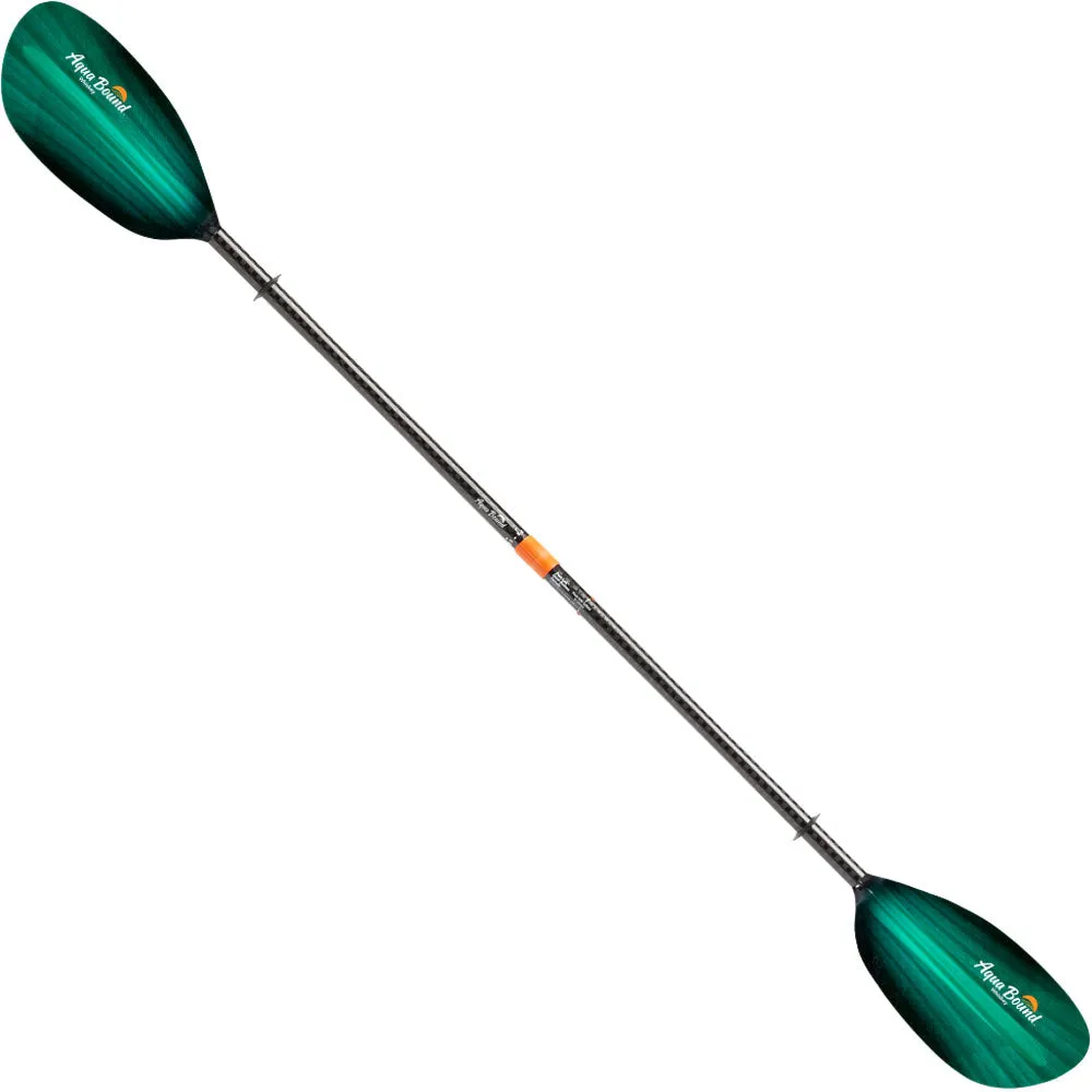 Aqua Bound Whiskey Fiberglass Straight Shaft 2-Piece Kayak Paddle