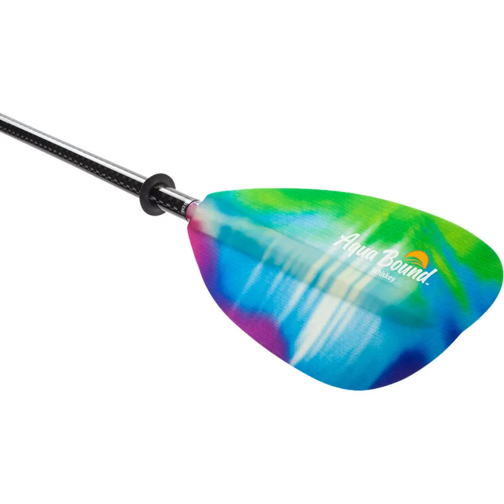 Aqua Bound Whiskey Fiberglass Straight Shaft 2-Piece Kayak Paddle