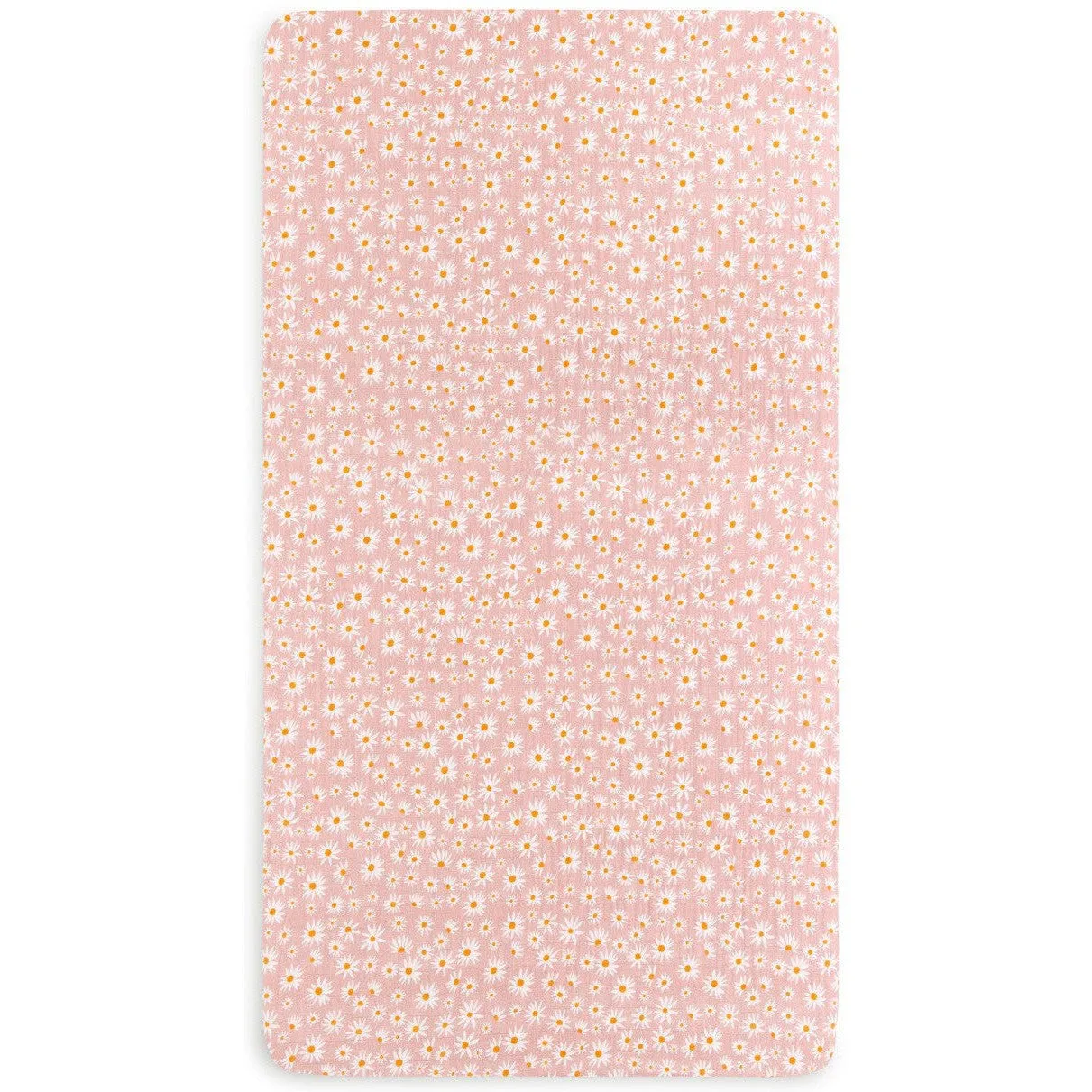 Babyletto Daisy Muslin Crib Sheet in GOTS Certified Organic Cotton