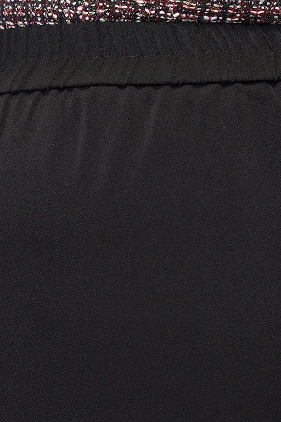 Badass Black Curve Korean Pants