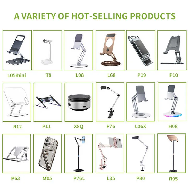 Boneruy متعددة الوظائف الألومنيوم موقف . Boneruy Multifunctional Aluminum Stand Height Folding