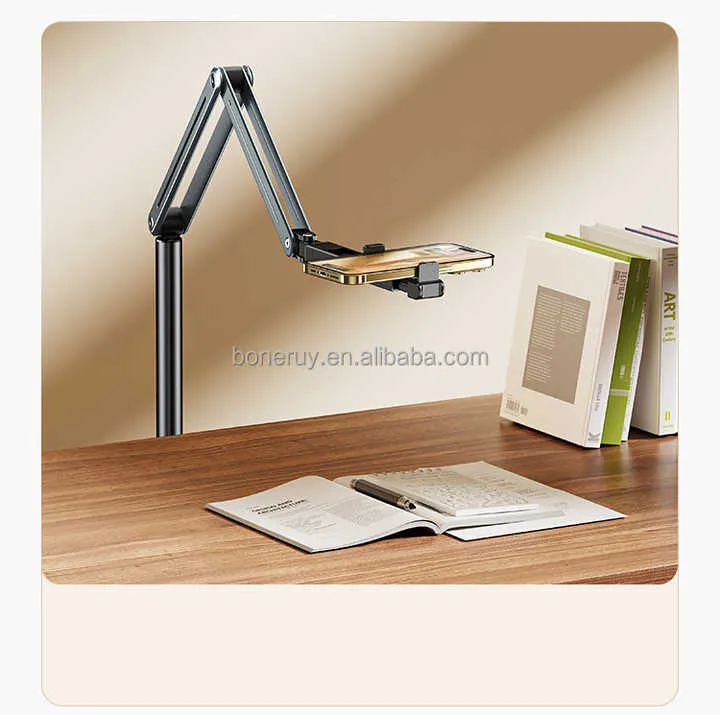 Boneruy متعددة الوظائف الألومنيوم موقف . Boneruy Multifunctional Aluminum Stand Height Folding