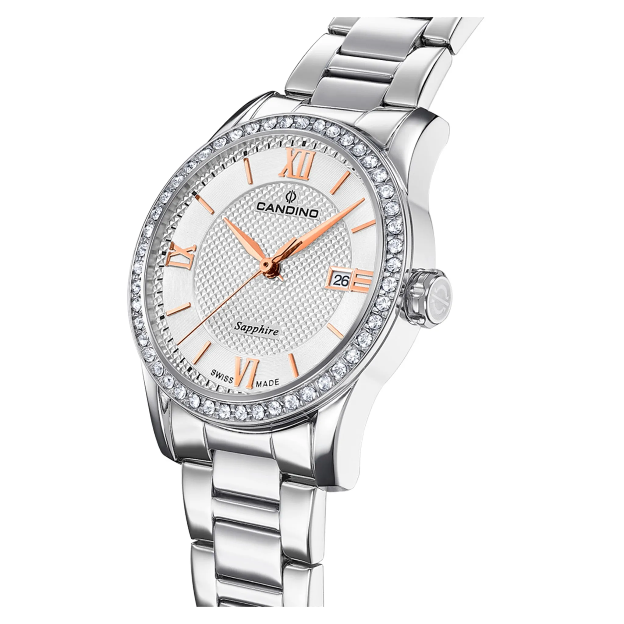 Candino Silver Steel Women's Swiss Made Watch - C4740/1