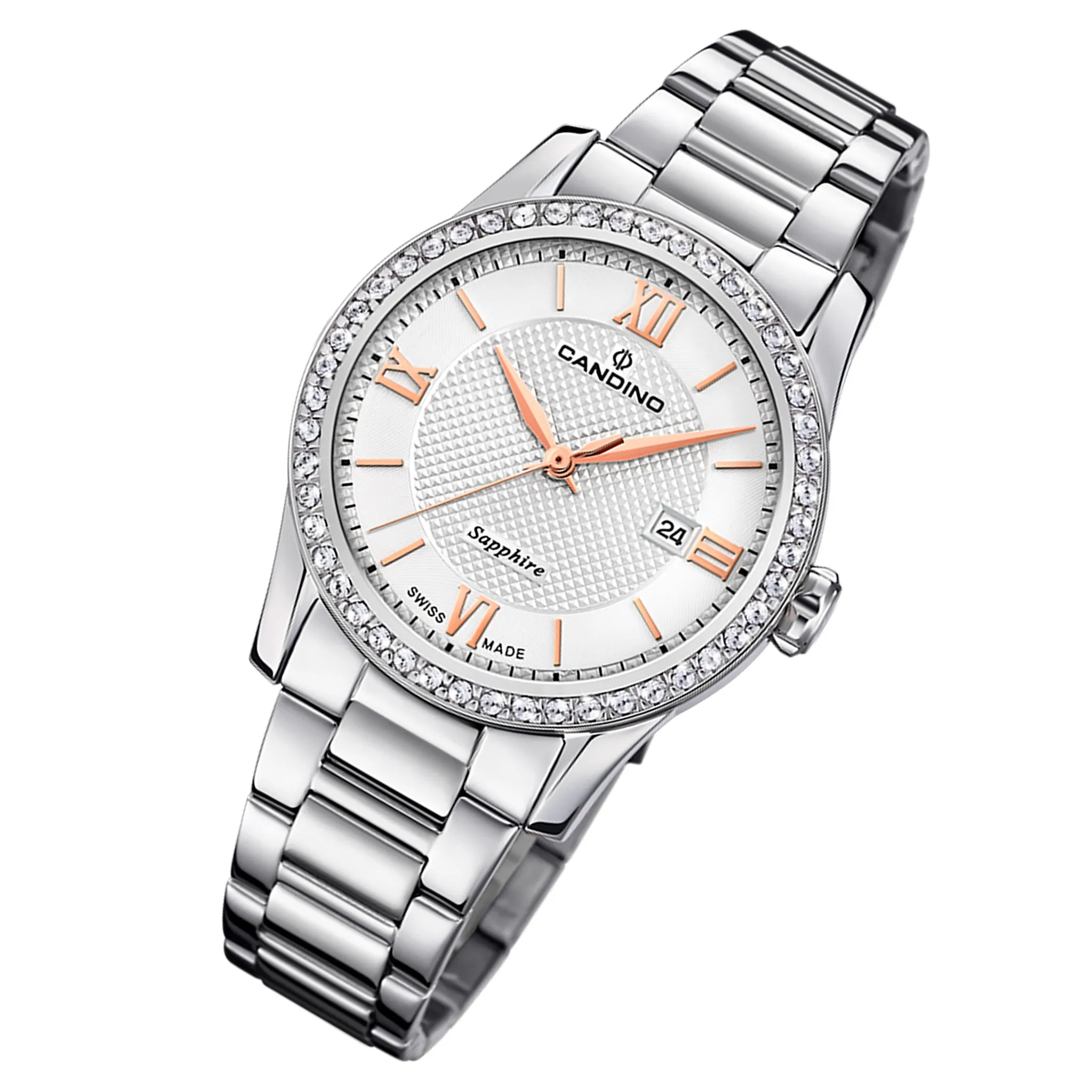 Candino Silver Steel Women's Swiss Made Watch - C4740/1