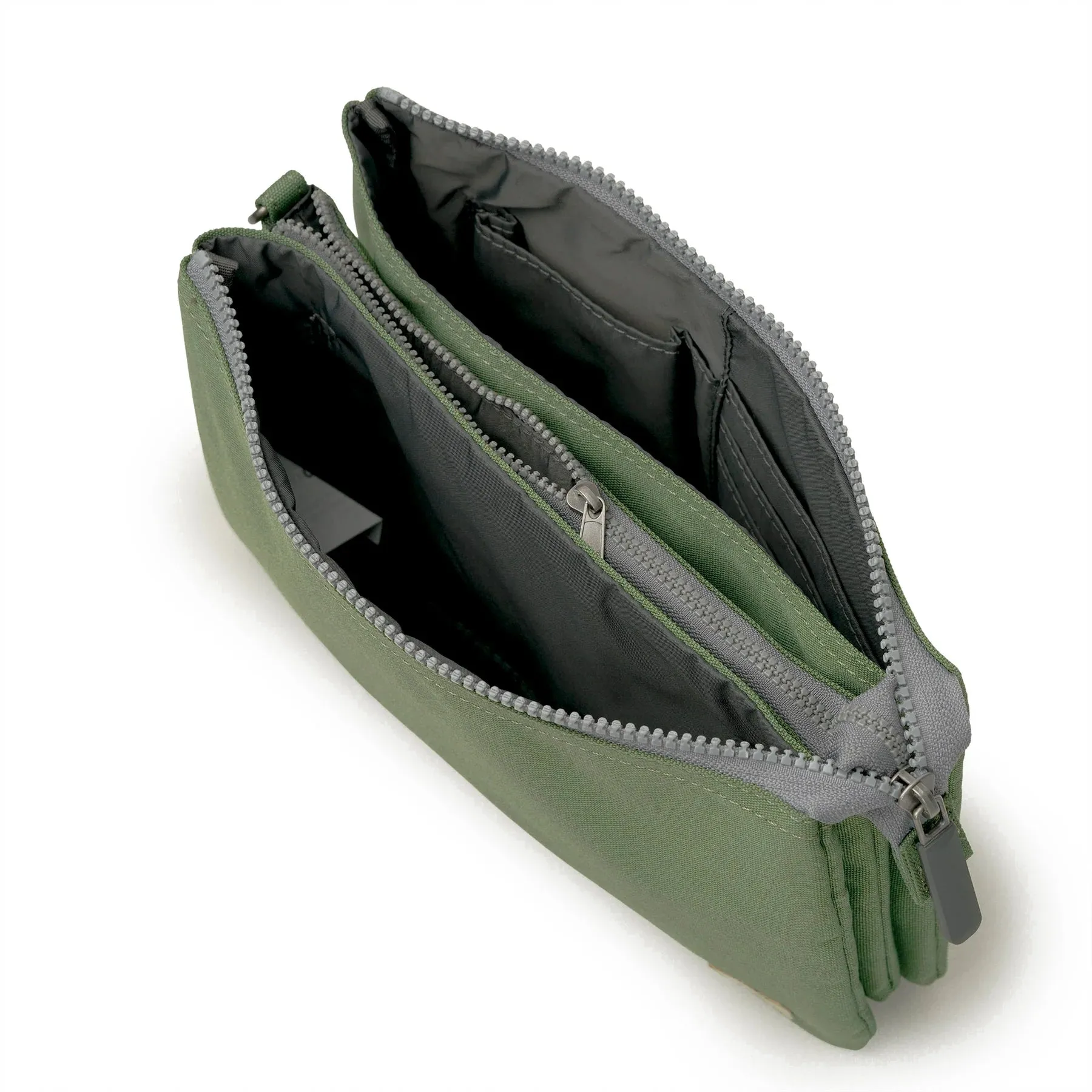 Carnaby Crossbody XL Granite Recycled Canvas