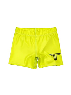 Essential Women’s Compression Short - Acid Green