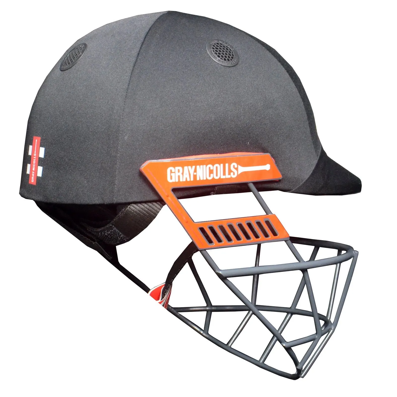 Gray Nicolls Test Opener Black Cricket Helmet - Senior