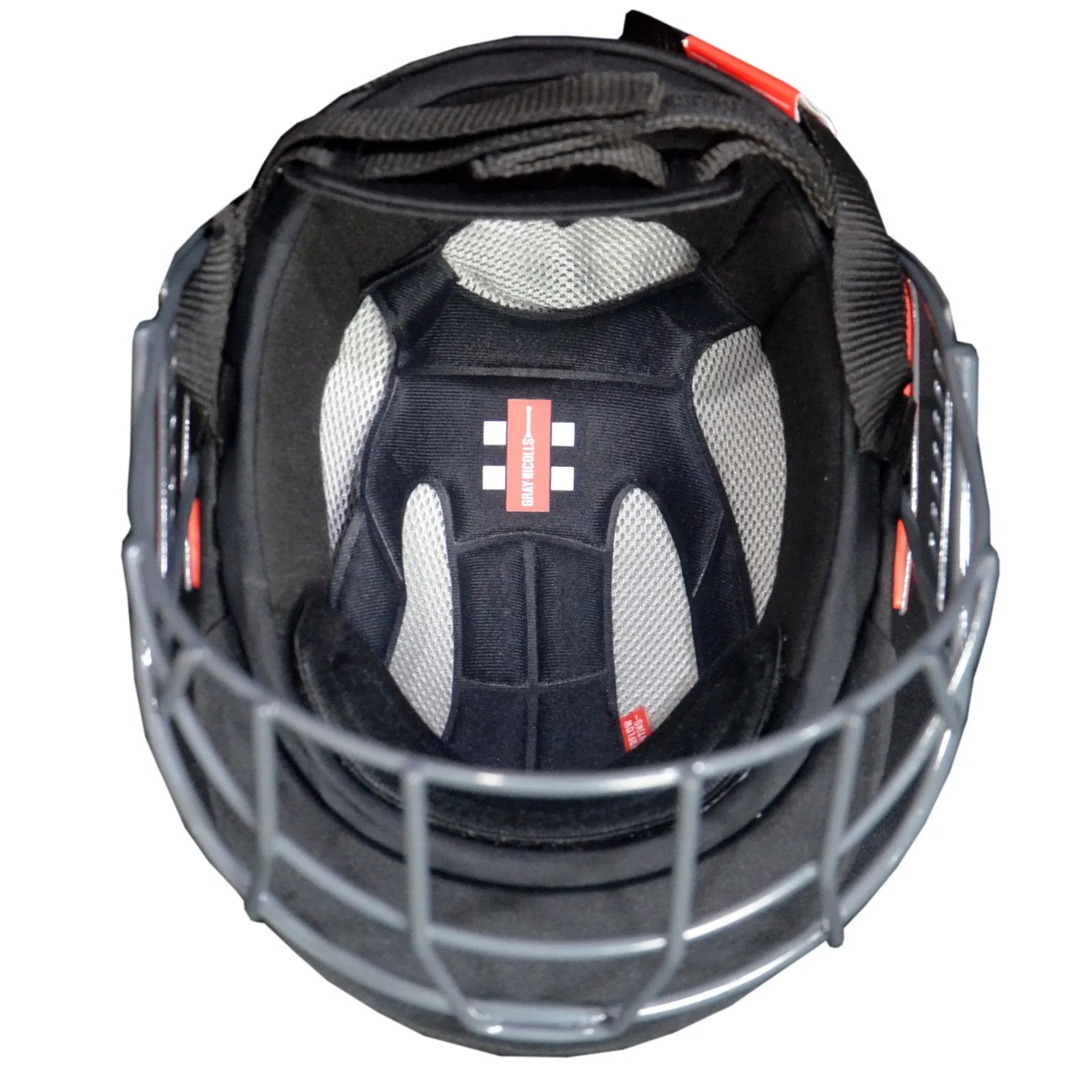 Gray Nicolls Test Opener Black Cricket Helmet - Senior