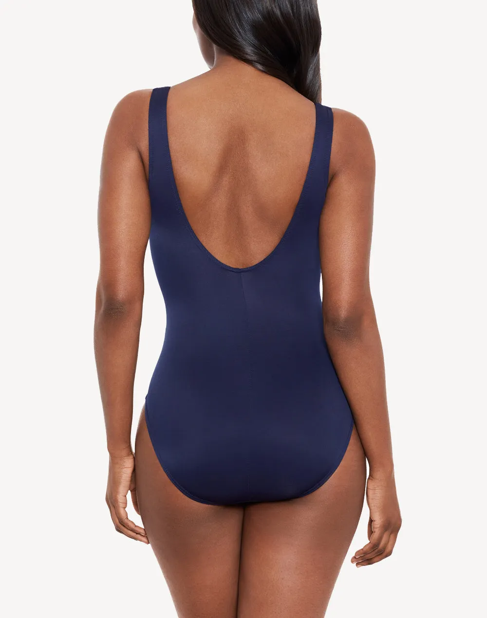Illusionists Crossover One Piece Swimsuit