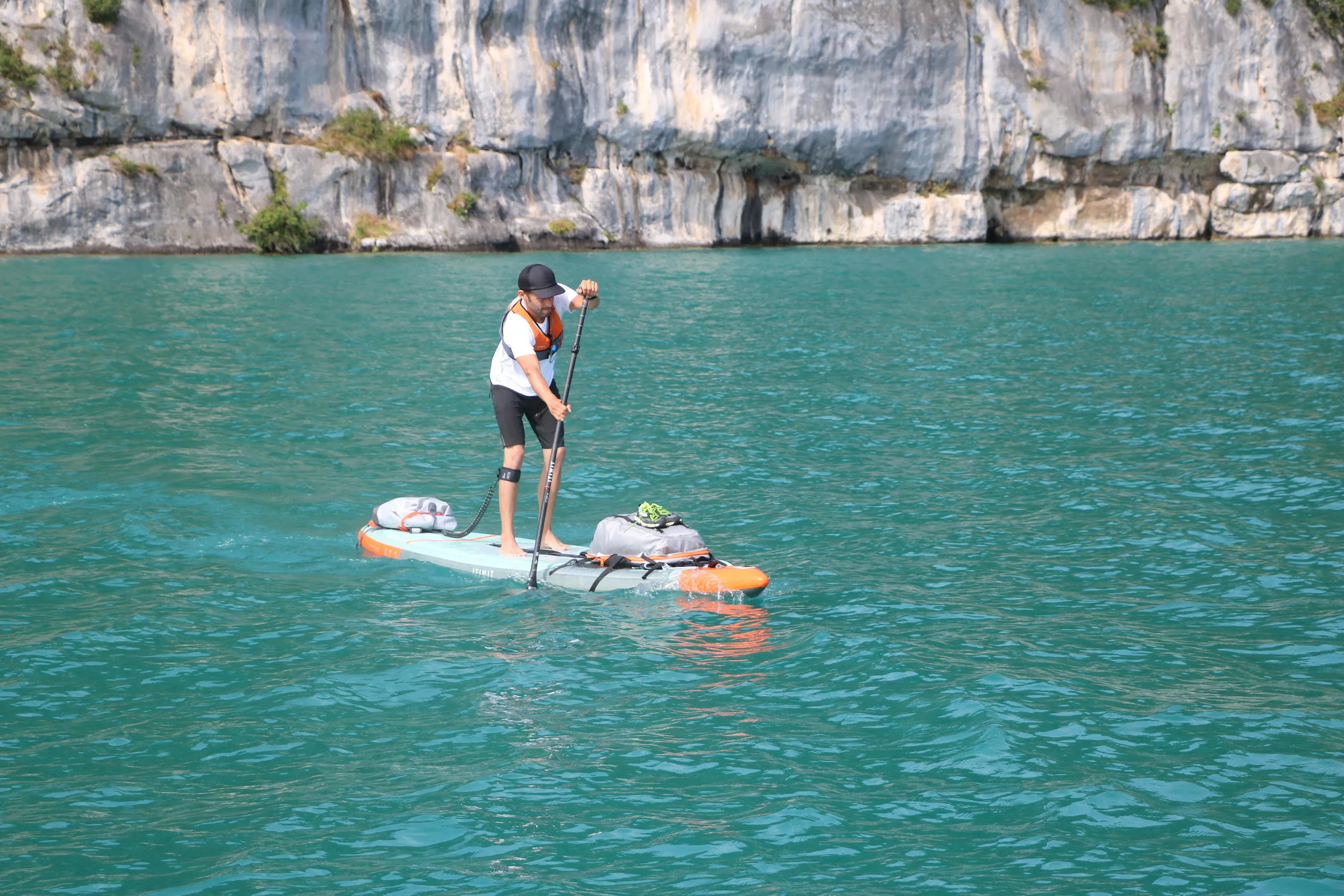 Itiwit  SUP X500 Adjustable Carbon Fiber Stand Up Paddle 3 Piece User 5' to 6'4