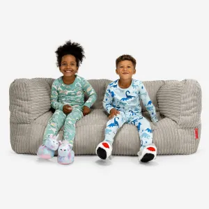 Kids Giant Albert Sofa 2 Seater 3-14 yr - Cord Mink