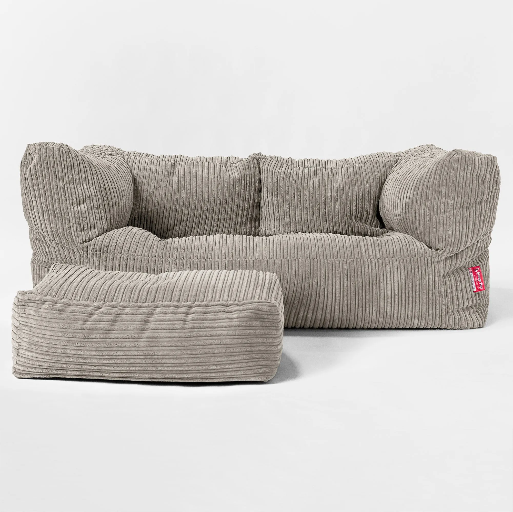 Kids Giant Albert Sofa 2 Seater 3-14 yr - Cord Mink