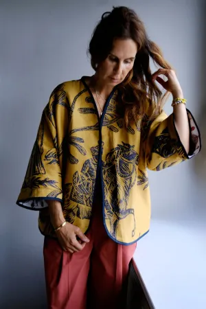 Kimono Jacket. Lucky Elephant