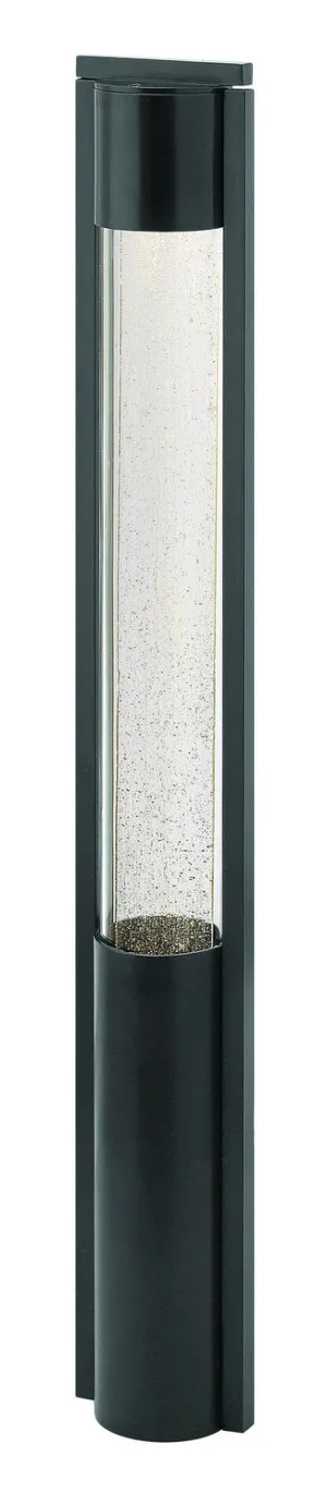 LED Bollard from the Shelter Bollard 120V Collection in Black Finish by Hinkley