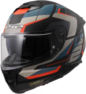 Ls2 Ff808 Stream  Road Full Face Helmets  M.Black Blue-06 3xl