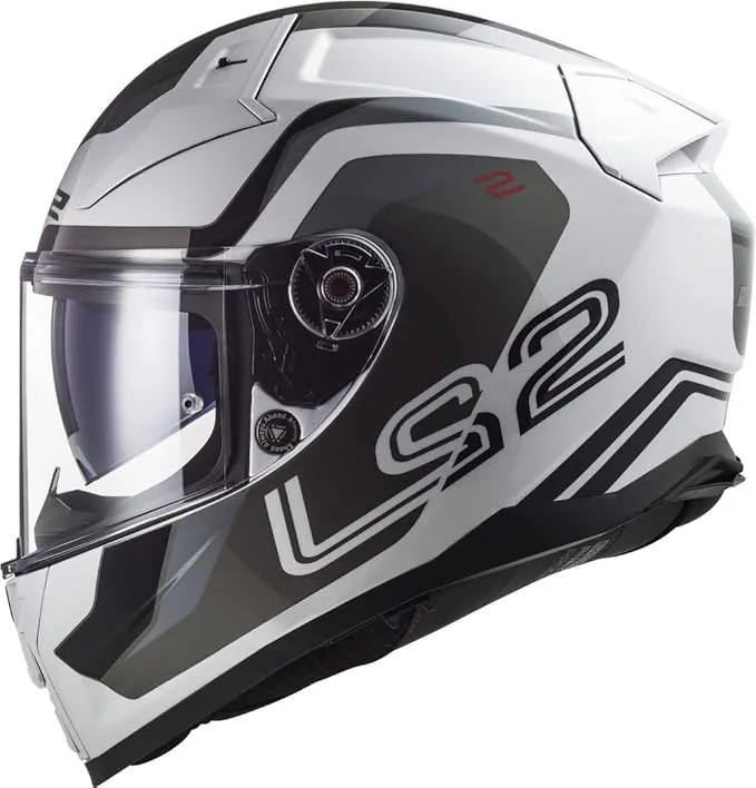 Ls2 Ff811 Vector  Metric Full Face Helmets White Titan.Silver-06