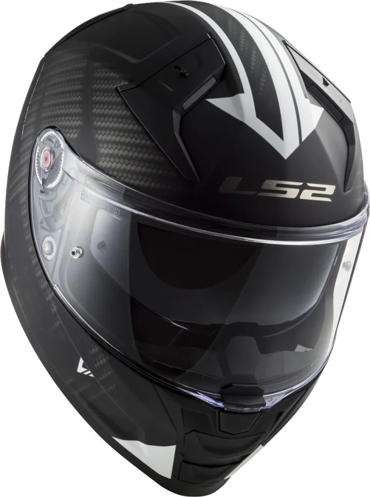 LS2 FF811 VECTOR SPLITTER FULL FACE HELMETS  BLACK WHITE-06
