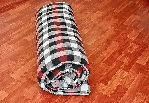 Nawab Handloom Cotton Mattress Multicolour Soft Gadda,Cotton Mattress (1 Sleeping Capacity, 72 x 36 Inch or 3 x 6 ft, Single Bed, Foldable, Light Weight)