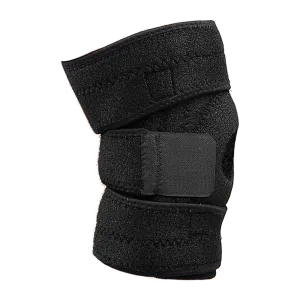 Neoprene Adjustable Knee Support Brace with Velcro Straps