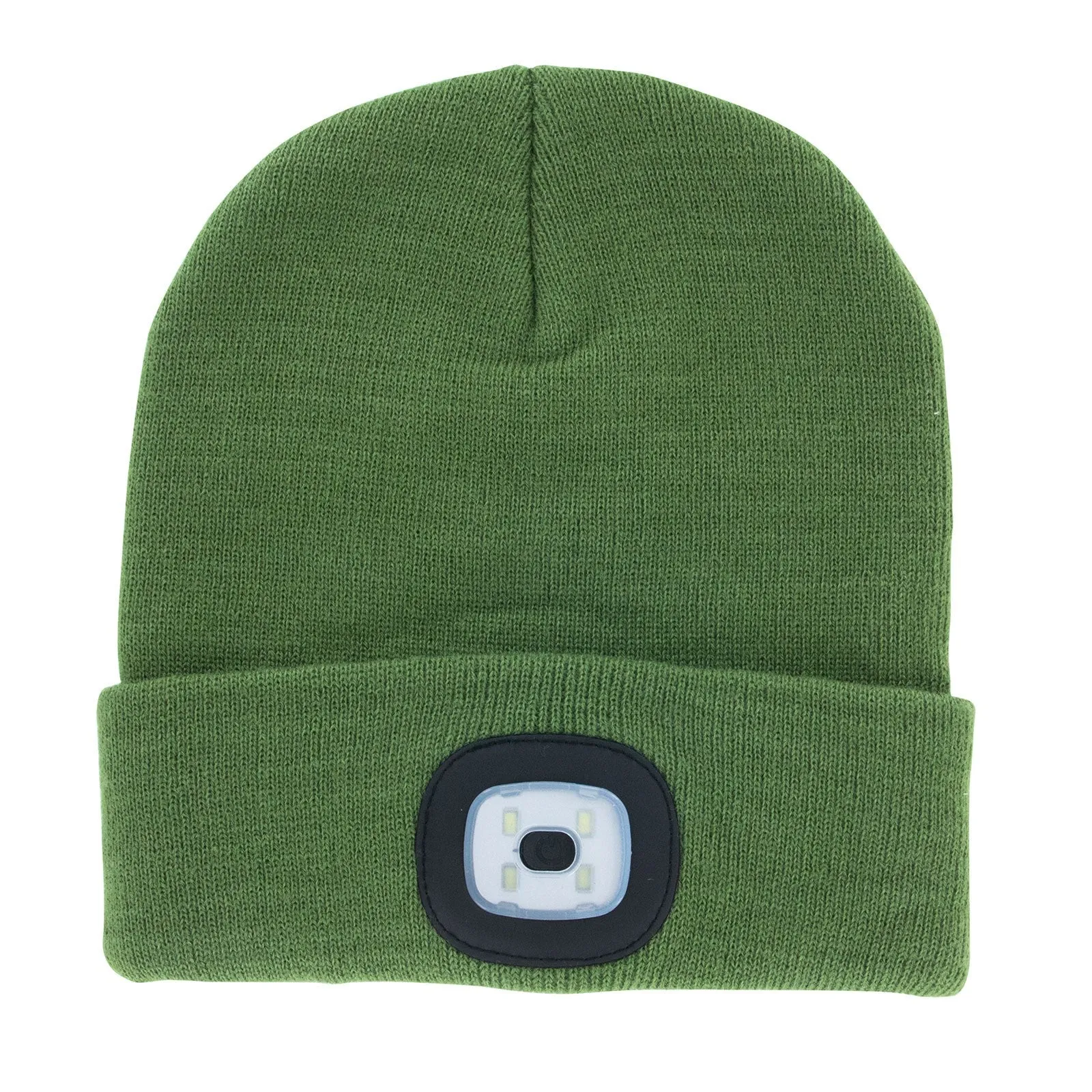 Night Scope Mens Rechargeable LED Beanie