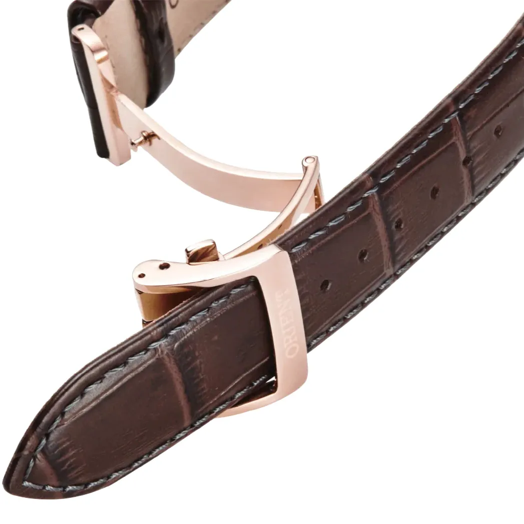 Orient Sun and Moon Men's Brown Watch RA-AK0009T30B