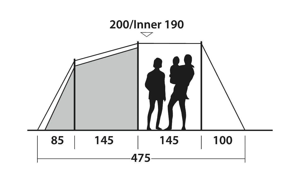 Outwell Dash 5 Tent