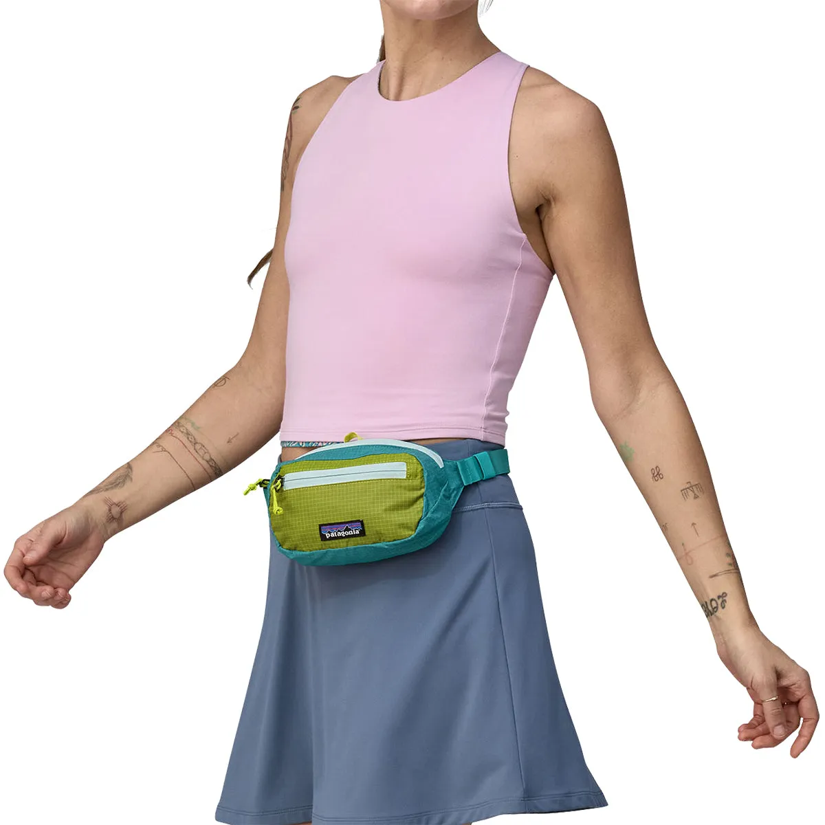 Patagonia Ultralight Black Hole Mini Hip Pack - 1L - Subtidal Blue