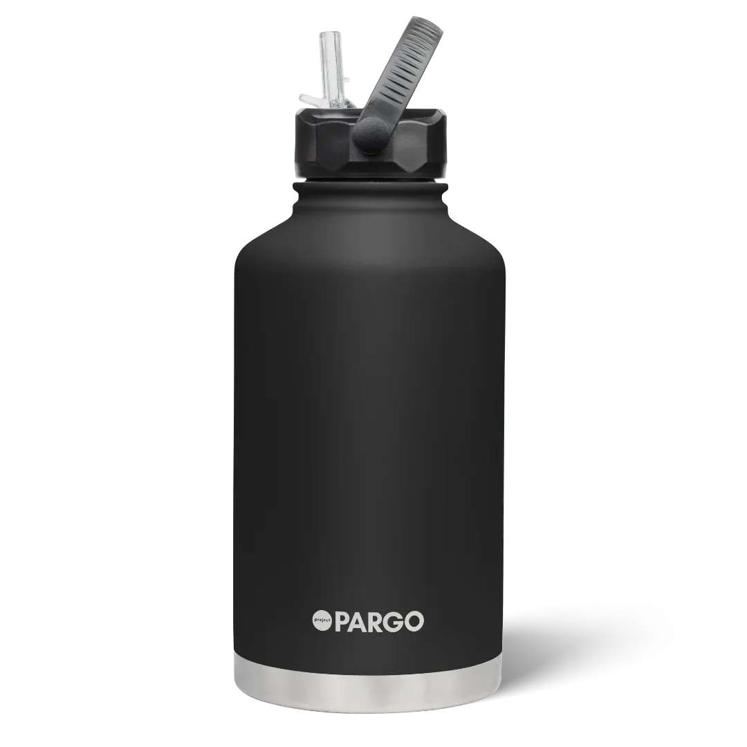 Project Pargo x Rhythm - 1890ML Insulated Bottle - Midnight Black