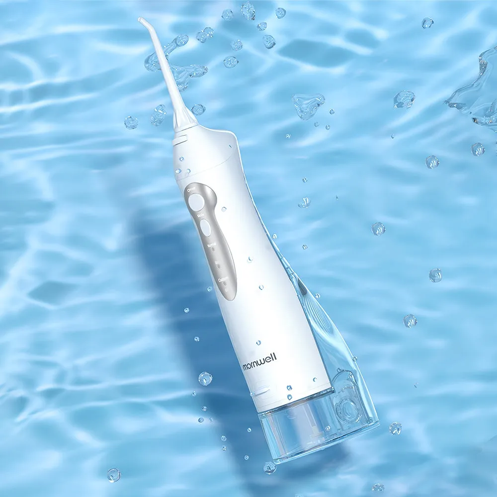 Rechargeable Water Flosser with 4 Nozzles