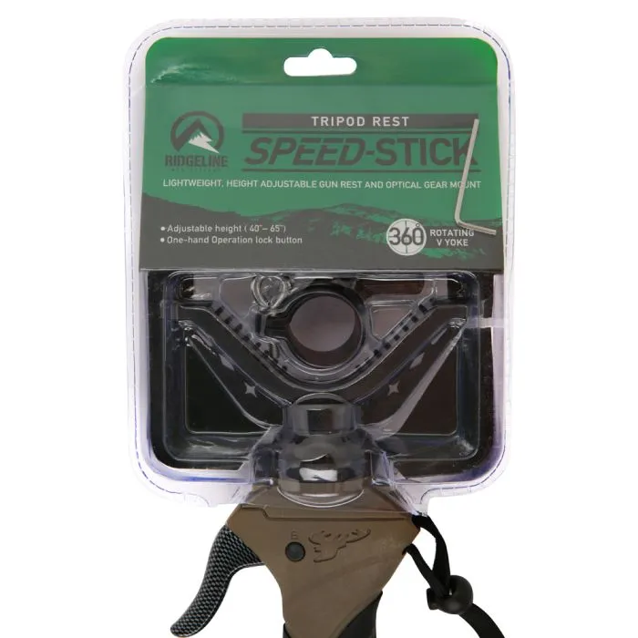 Ridgeline Speed Stick Tripod Beech 40-65 Inch