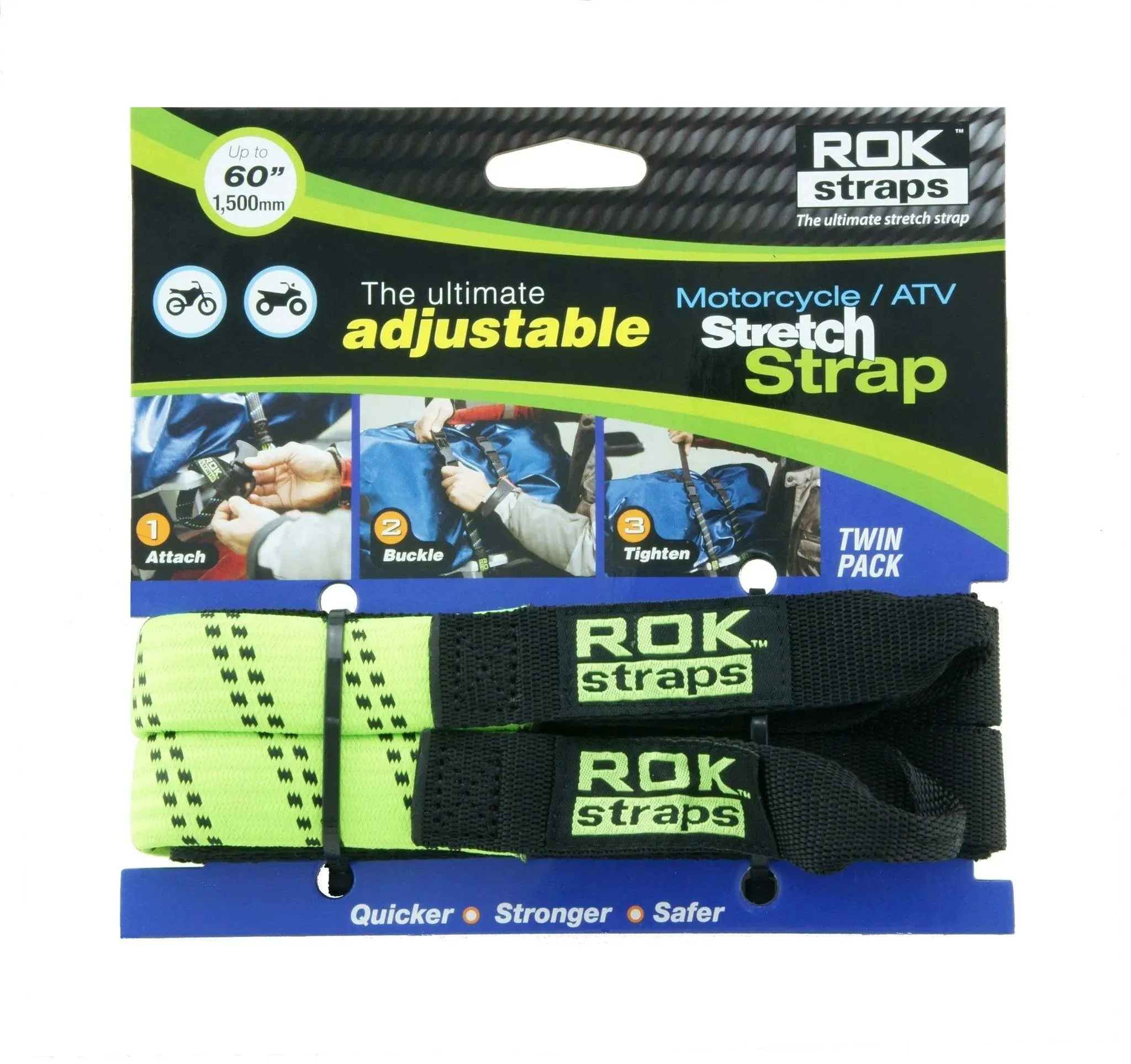 ROK Straps | Adjustable Motorcycle Strap